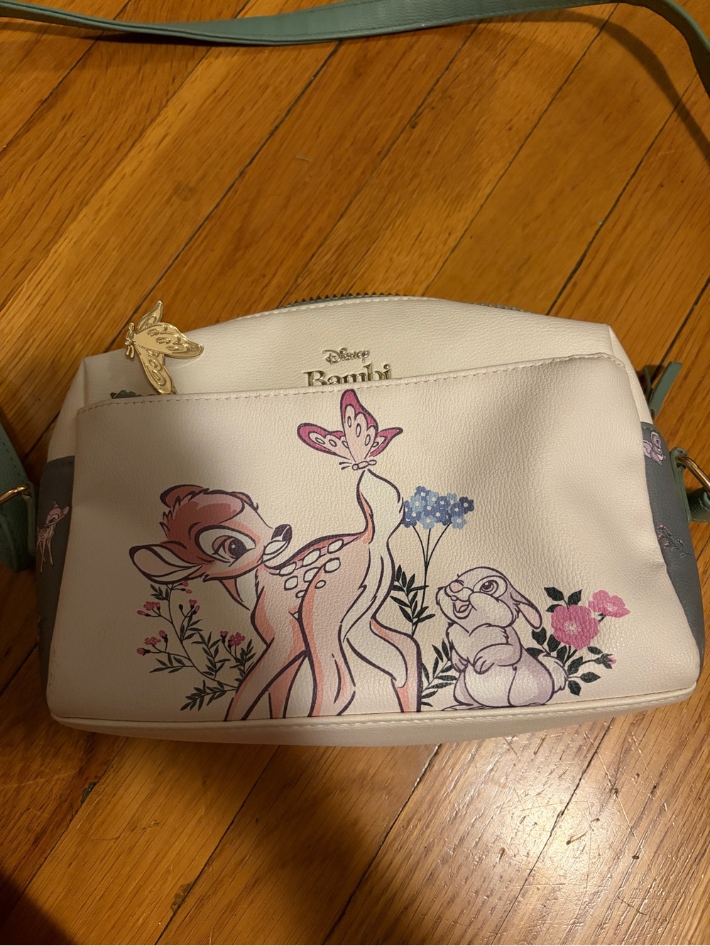 Disney Bambi Floral Print Crossbody Camera Bag